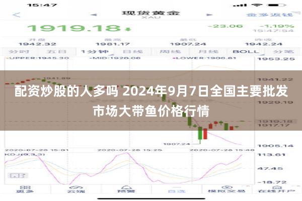 配资炒股的人多吗 2024年9月7日全国主要批发市场大带鱼价格行情