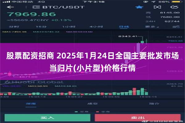 股票配资招商 2025年1月24日全国主要批发市场当归片(小片型)价格行情