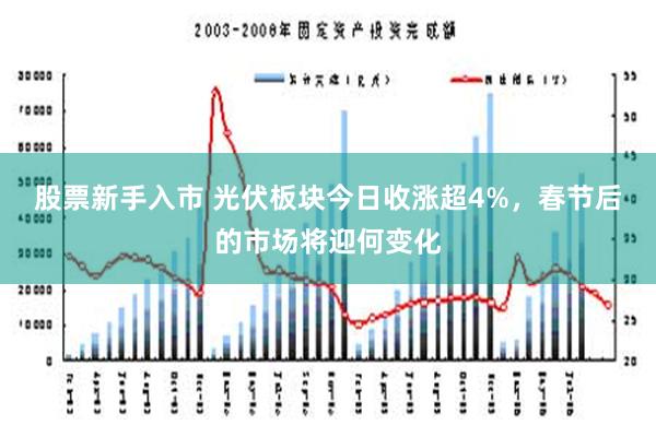 股票新手入市 光伏板块今日收涨超4%，春节后的市场将迎何变化